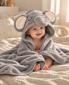 Robini Elefant Grau